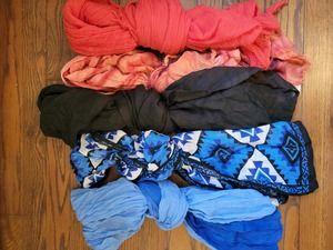 Fire and Ice Scarf Bundle (Set of 5)